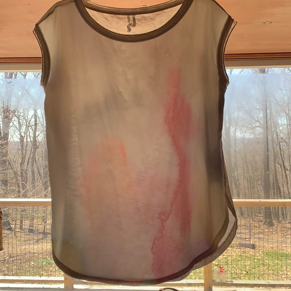 Anthro short sleeve tea
